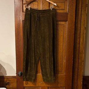 ME+EM Dark Olive Joggers